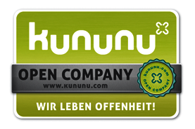 kununu Zertifikat Open Company Logo