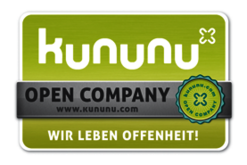 kununu Zertifikat Open Company Logo