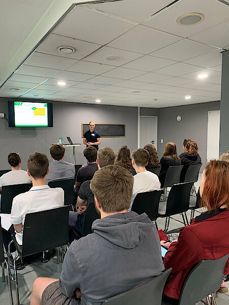 Vortrag der Kiessling-Spedition auf der Vocatium 2023