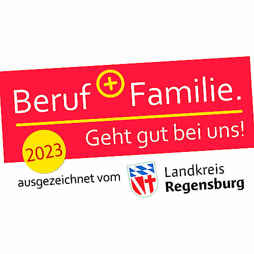 Siegel Beruf und Familie. Geht gut bei uns! 2023