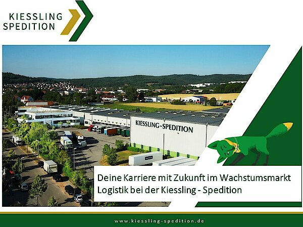 Vortrag zur Berufsorientierung: Deine Karriere mit Zukunft im Wachstumsmarkt Logistik bei der Kiessling-Spedition