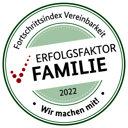 Teilnahmesiegel Fortschrittsindex Vereinbarkeit 2022