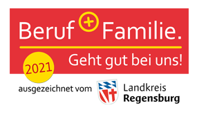 Logo Beruf und Familie - geht bei uns 2021